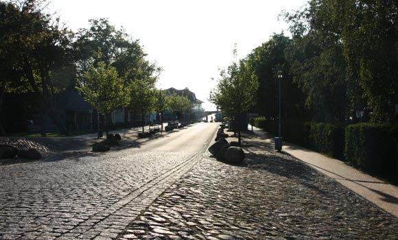 Blick zur Seebrücke